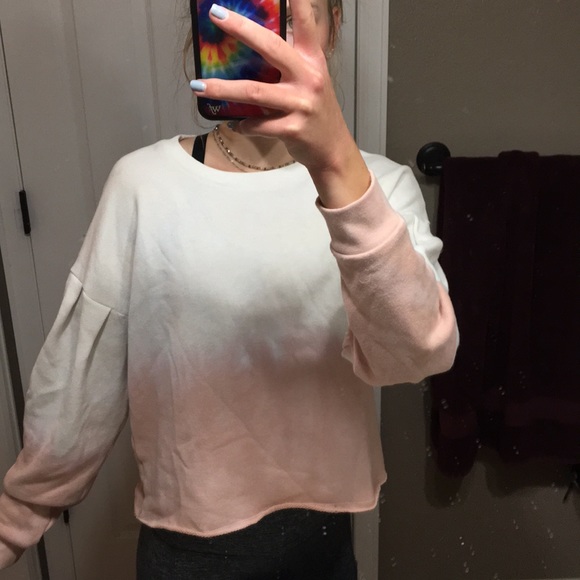 american eagle ombré crewneck - Picture 5 of 5